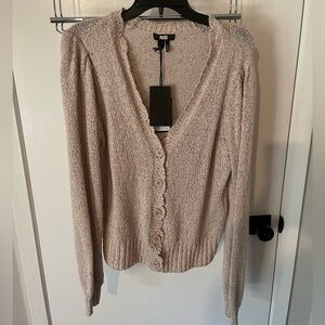 PAIGE Light Pink Cardigan